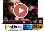 supporte la lecture des vidéos 1080p avec audio HD surround