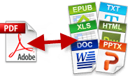 convertir des pdf