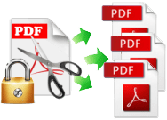 diviser PDF crypté
